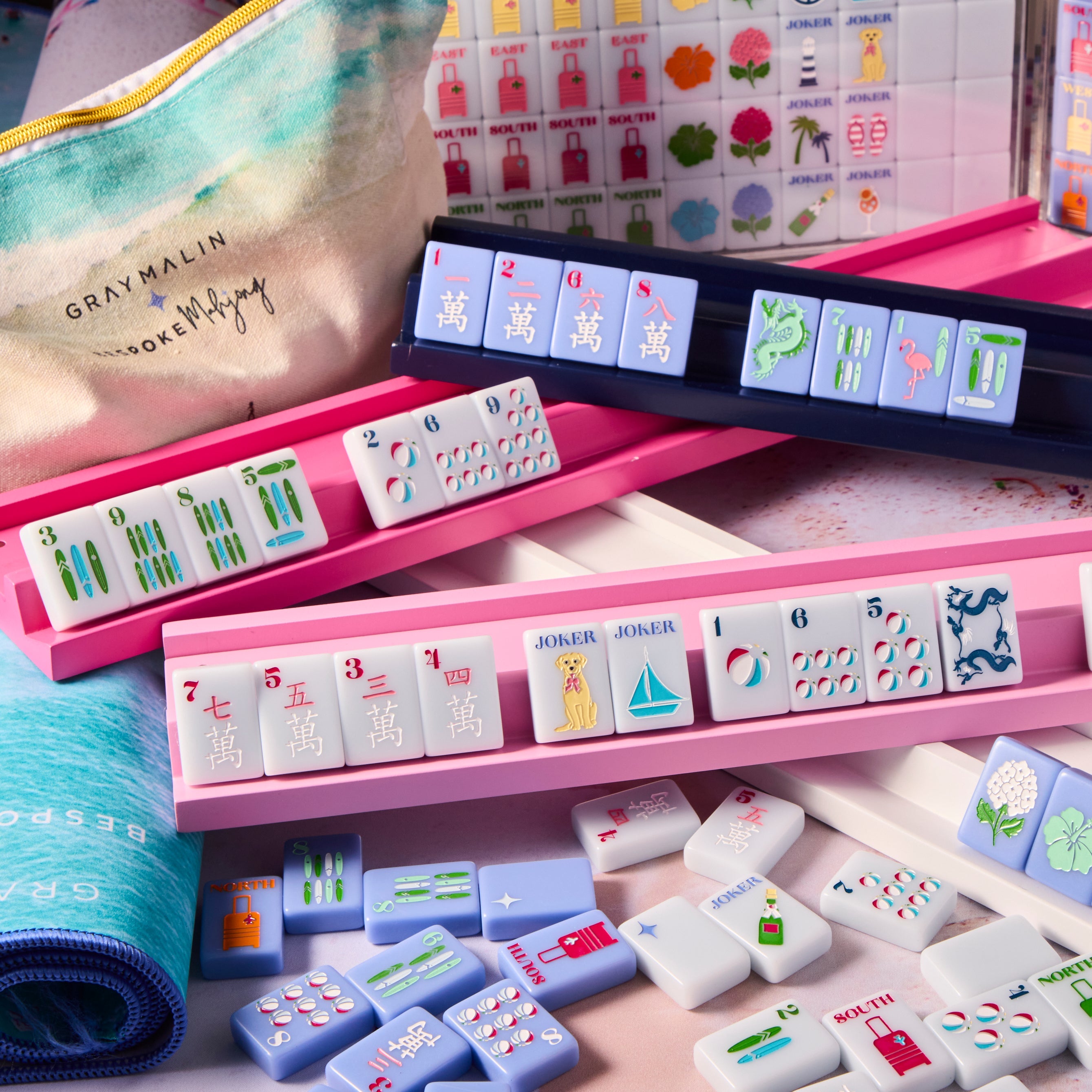 Boutique Mahjong Set - Produzione Di Acrilico Selezionato - Foto 1