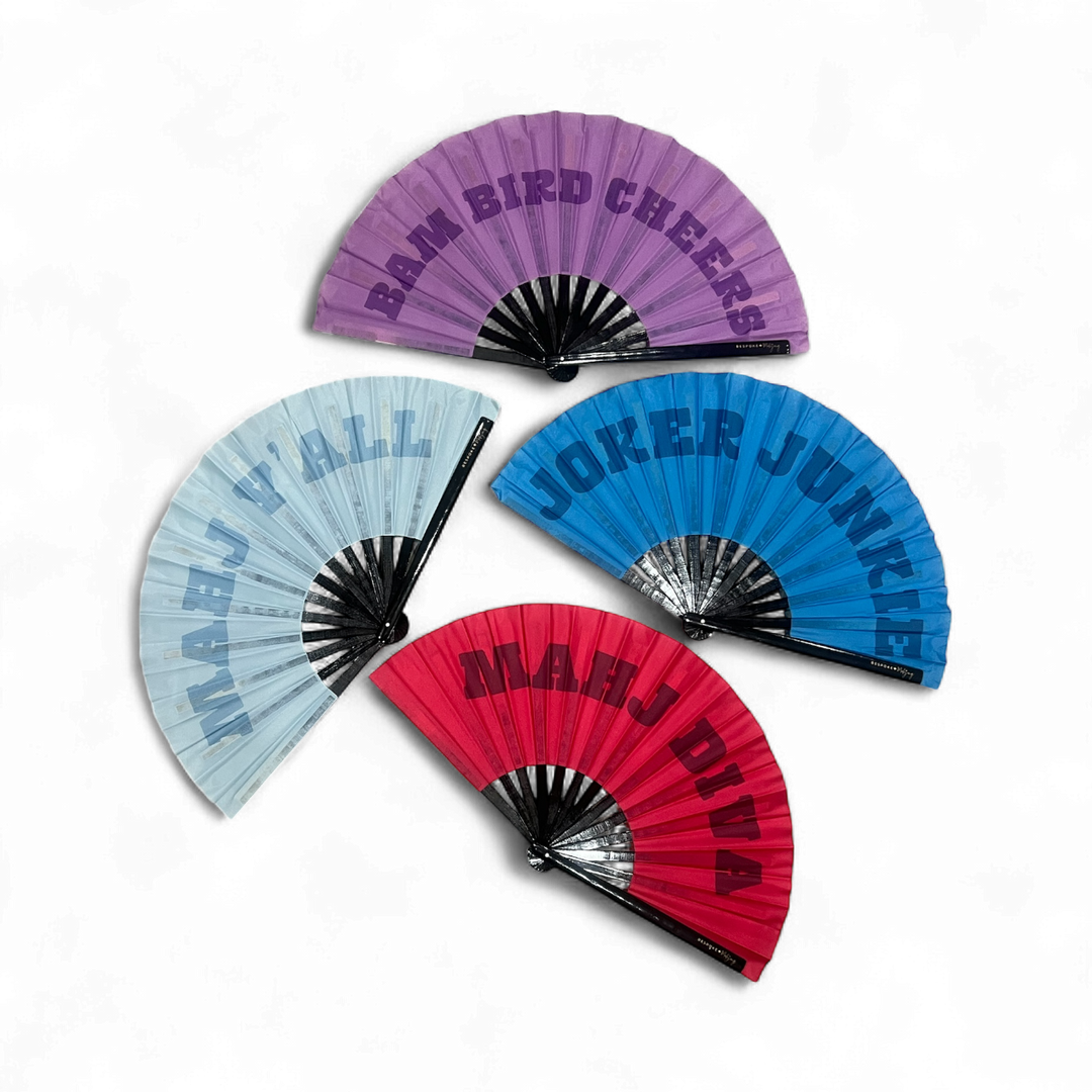 Bespoke Diva Fans - Set of 4