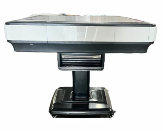 In Stock - Bespoke X Gray Malin Laguna Table - Pink and White Umbrellas, Cape May