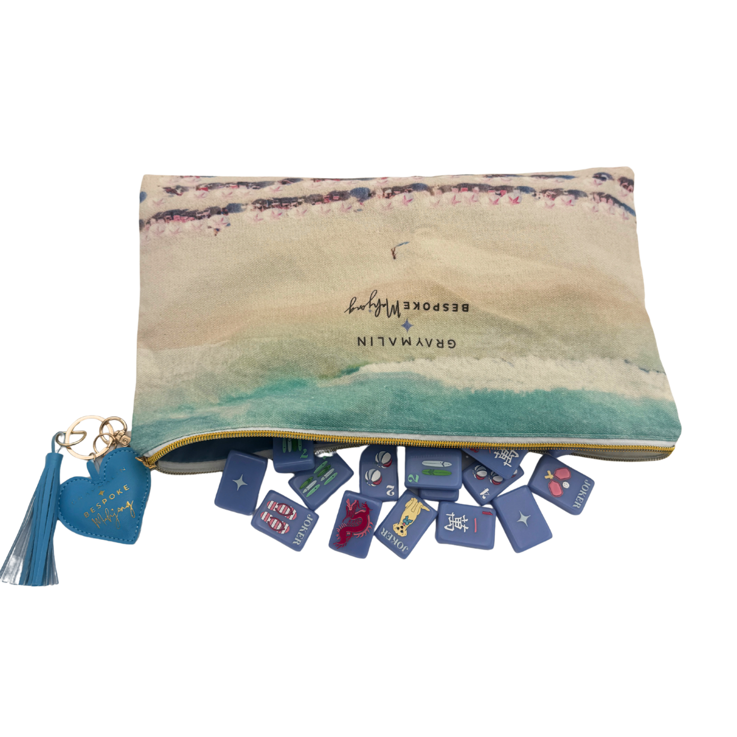 Bespoke X Gray Malin Beach Club Tile Bag - Traditional Size