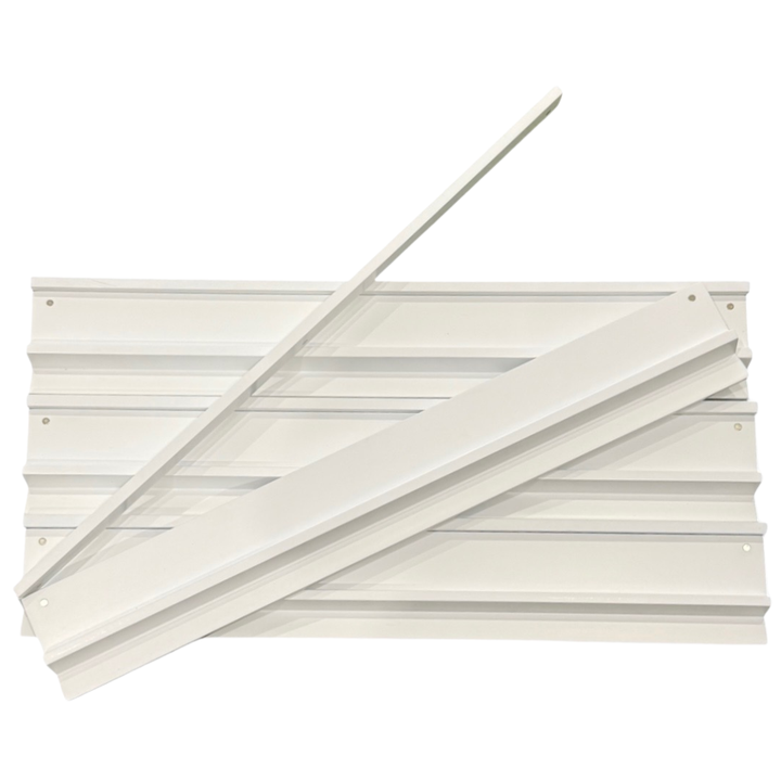 The Chalet Kit - Frosty Lilac Tiles / Double-Sided Mat and Choice of Racks