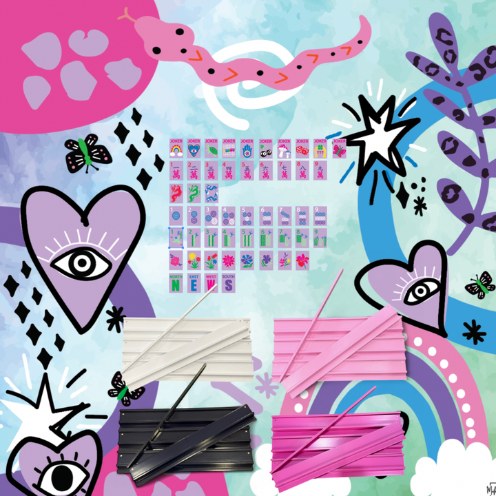 PREORDER - The Lucky Charms Kit - Lucky Lavender Gray Tiles and Choice of Racks