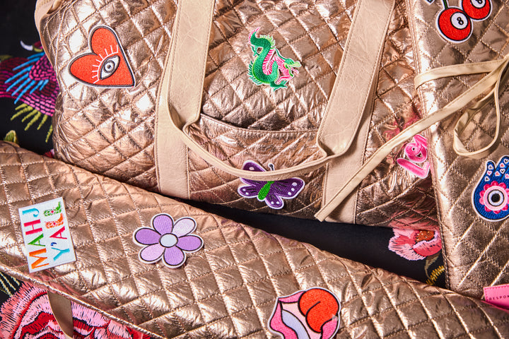 Patch Perfect Bundle –Tote, Mat Sling, and Rack Bag