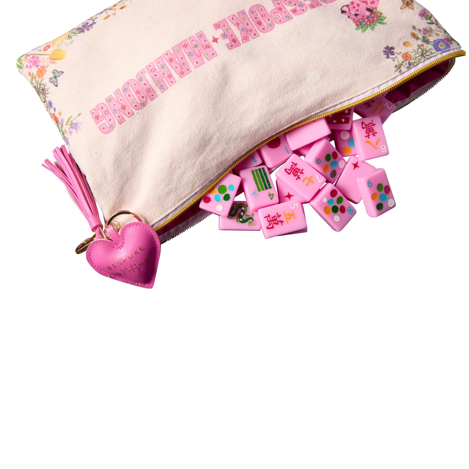 Springtime Safari - Petal Pink – Bespoke Mahjong