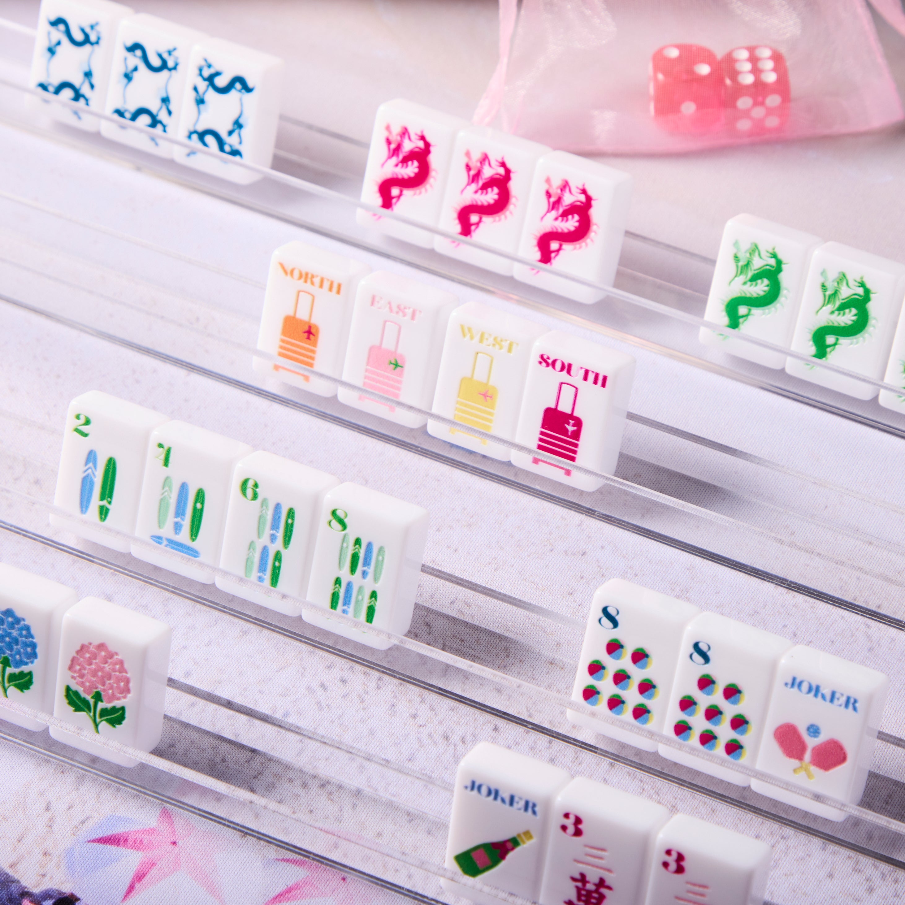 Bespoke X Gray Malin Travel Tiles Kit – Bespoke Mahjong