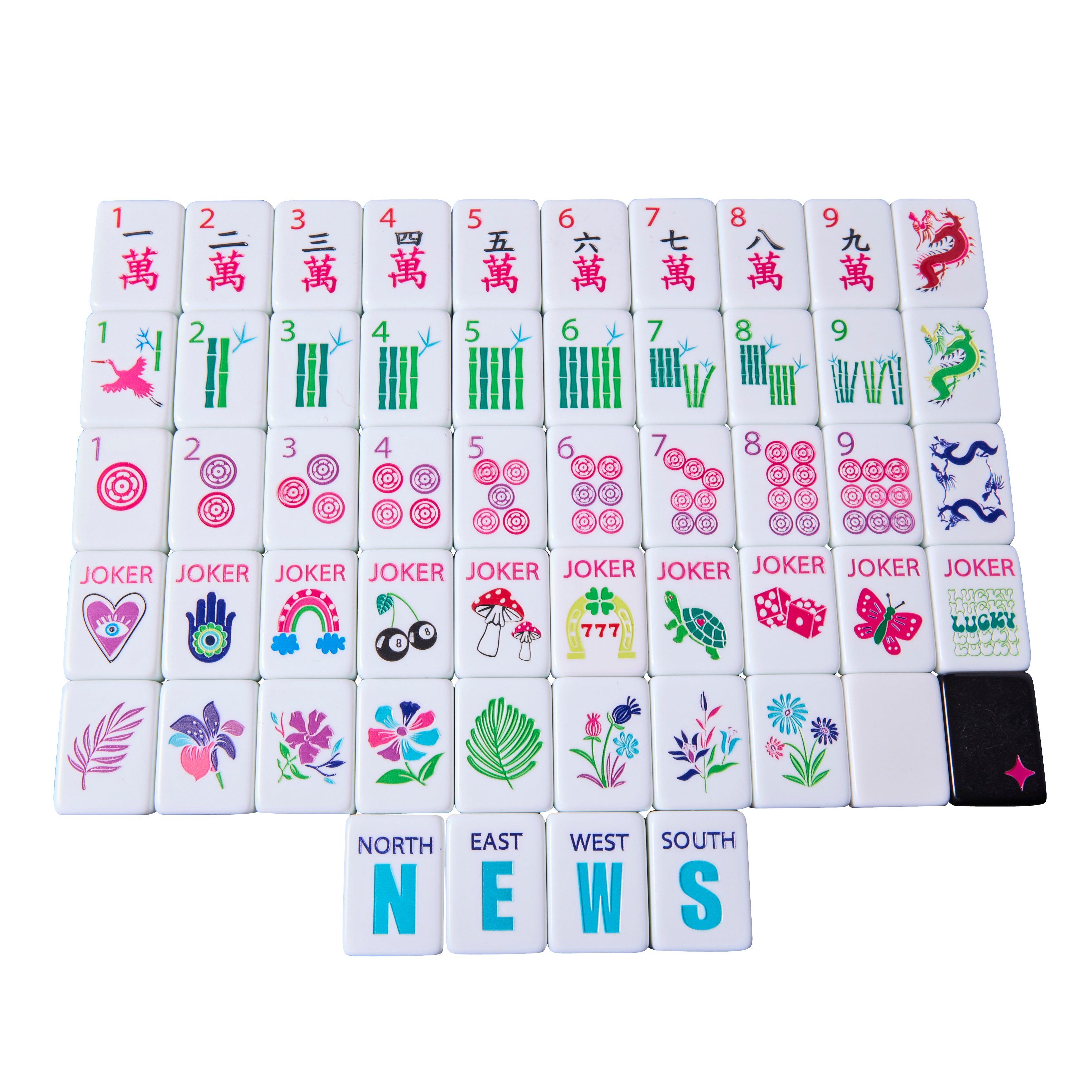 XL Lucky Charms Mega Tiles BUNDLE – Bespoke Mahjong