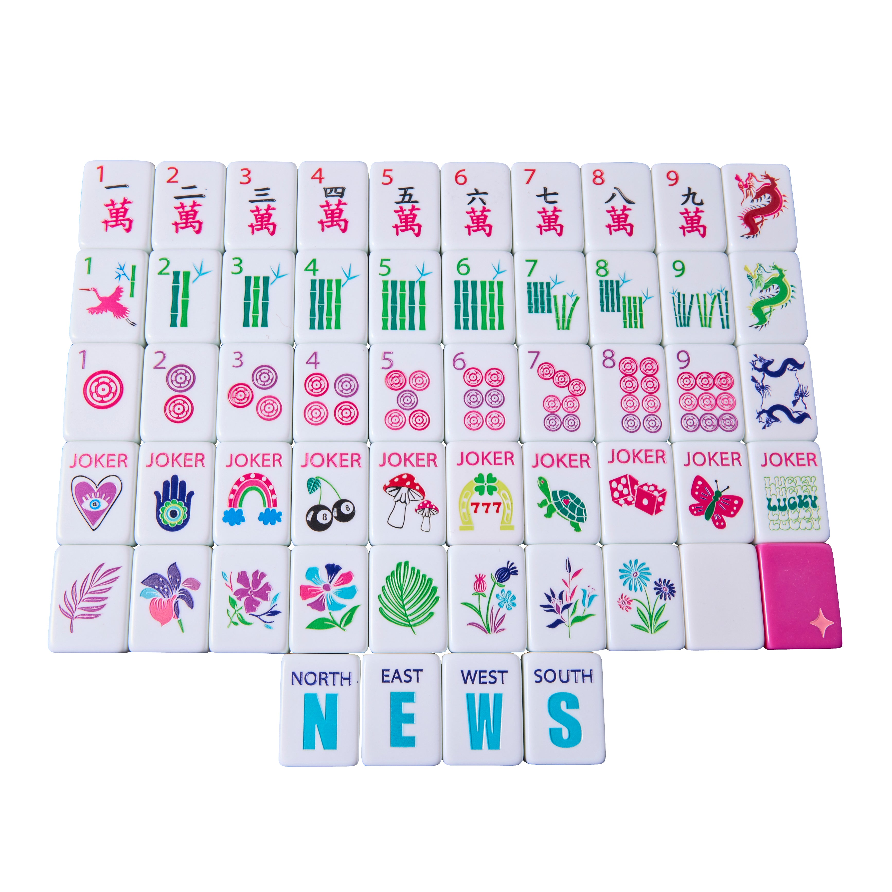 XL Mega Lucky Charms - Hottie Pink – Bespoke Mahjong