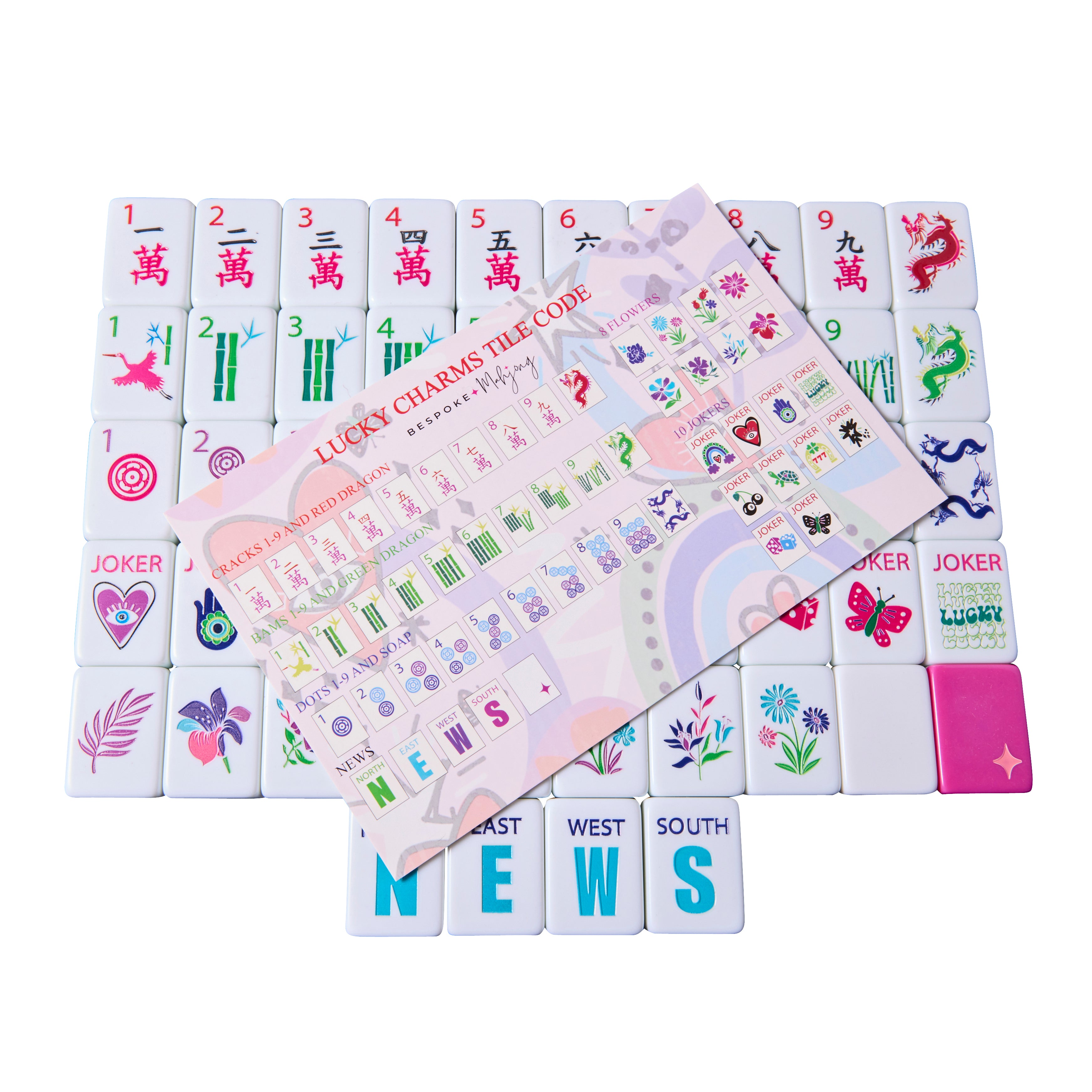 XL Mega Lucky Charms - Hottie Pink – Bespoke Mahjong