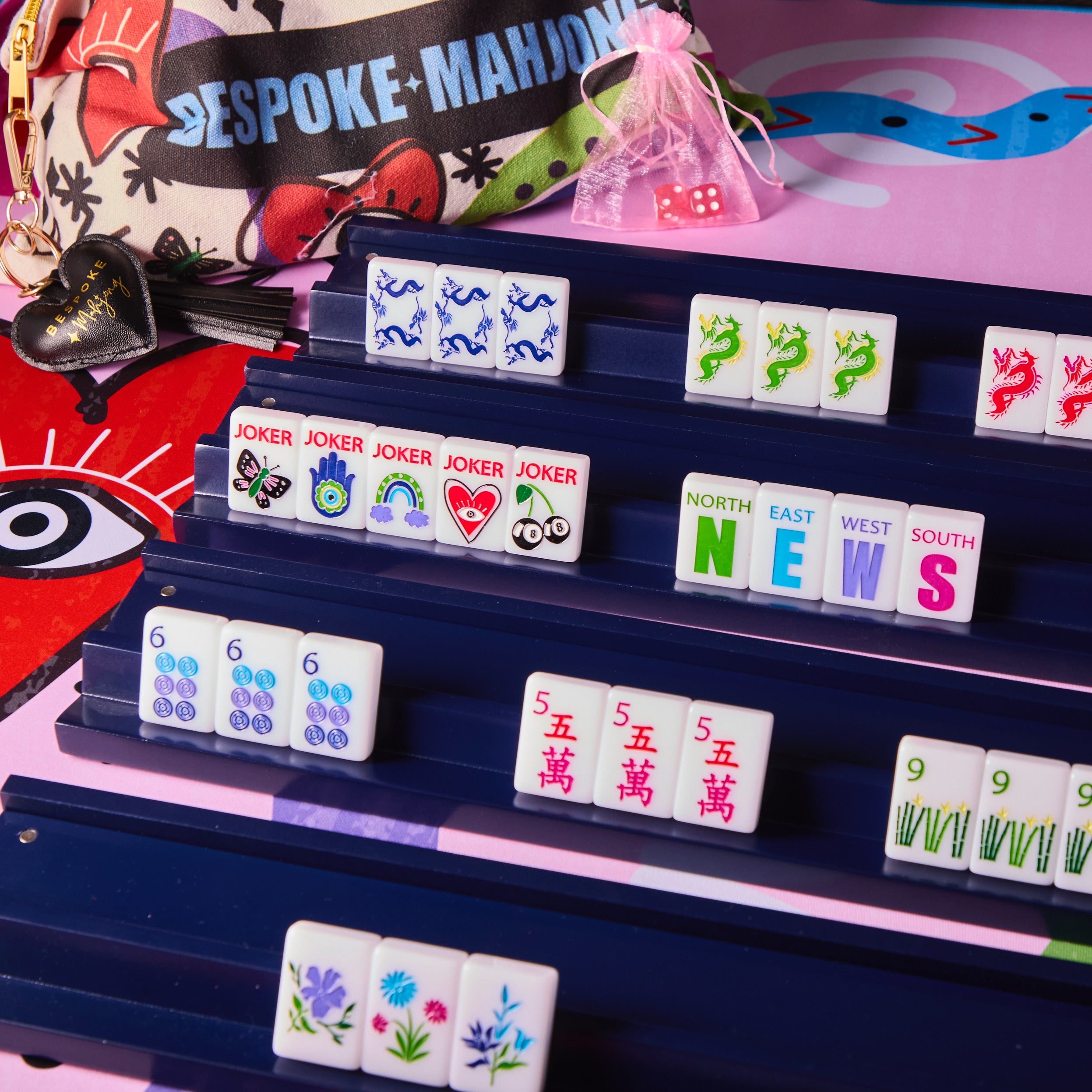 Lucky Charms - Bright White – Bespoke Mahjong