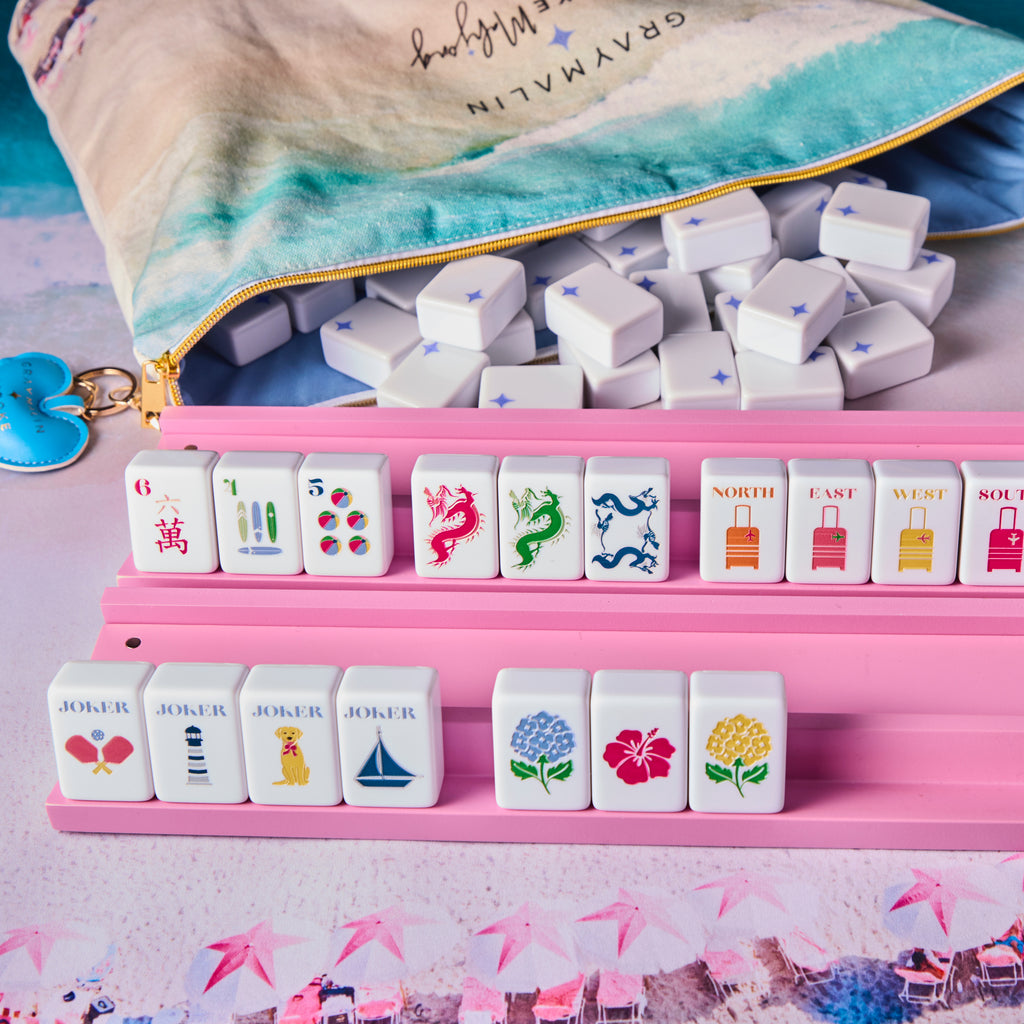 Bespoke X Gray Malin Beach Club XL Mega Tiles - Ocean Blue