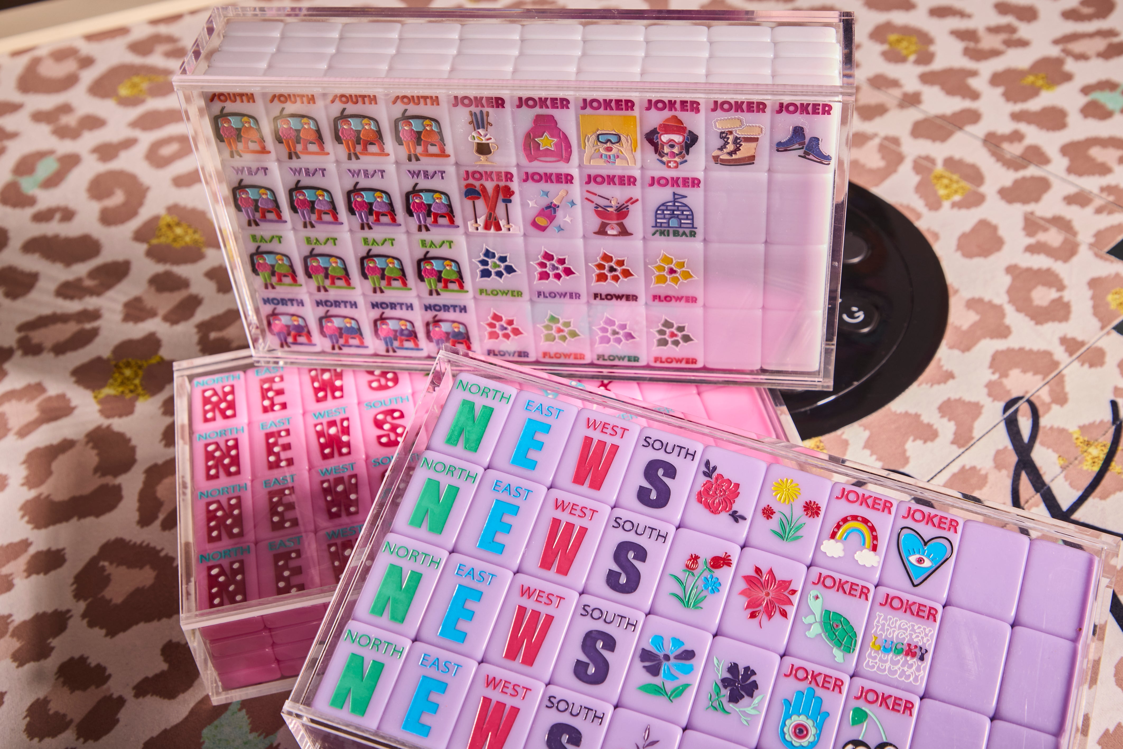 Springtime Safari - Petal Pink – Bespoke Mahjong