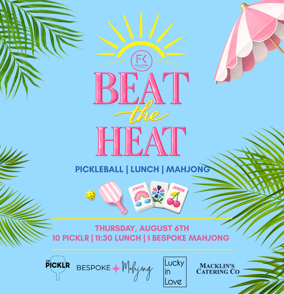 Beat The Heat - Pickleball - Lunch - Mahjong