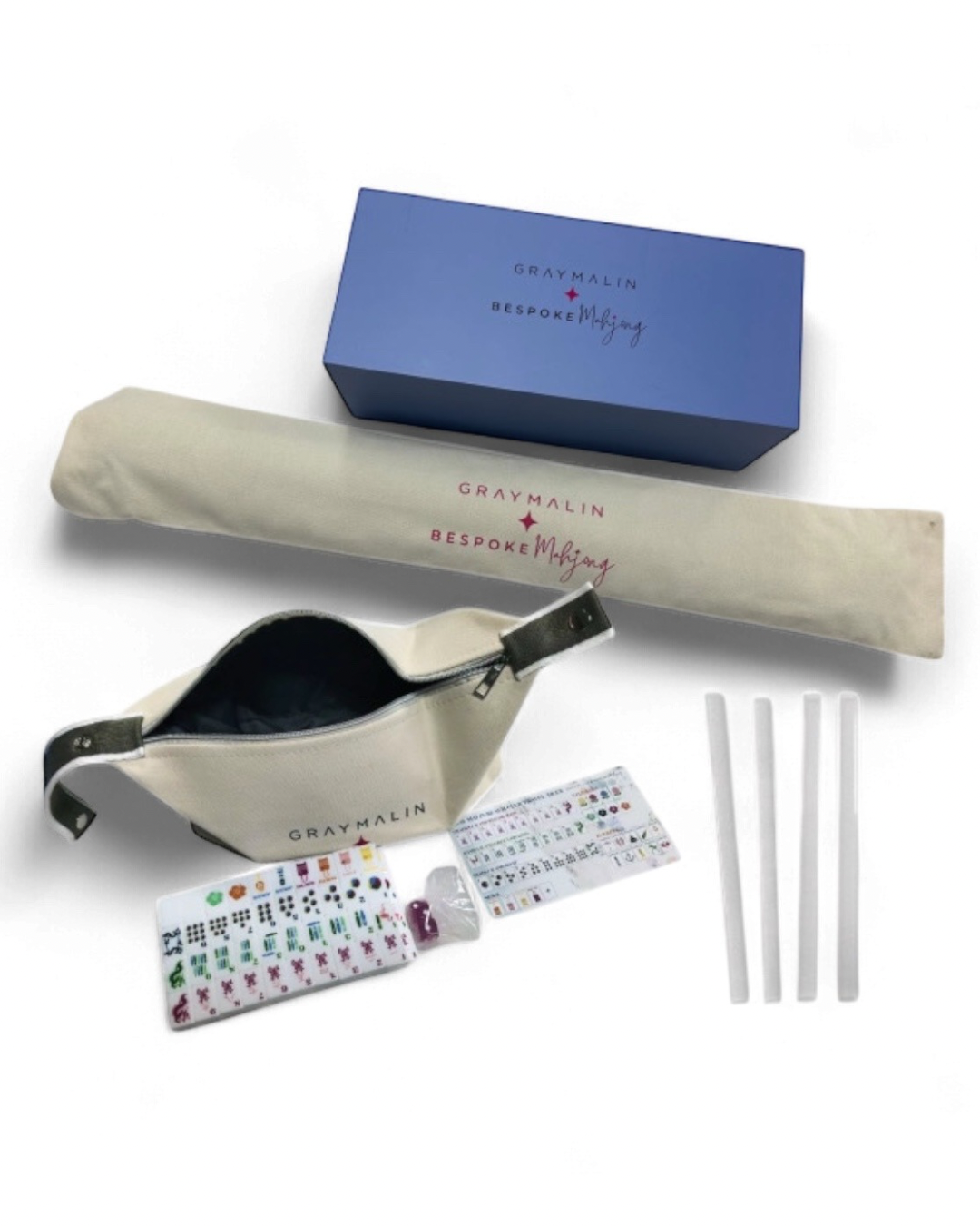 PREORDER - Bespoke X Gray Malin Beach Club Mahjong Travel Kit