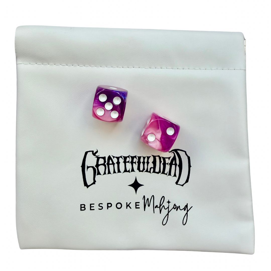 Grateful Dead x Bespoke Mahjong XL Mega Tiles - ROSE PINK