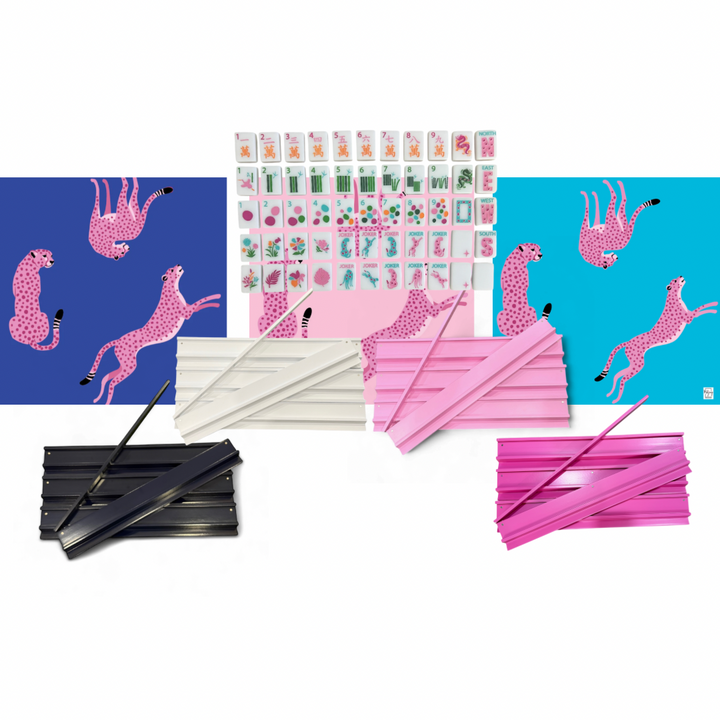 Springtime Safari Kit - Bright White Tiles and Choice of Mats & Racks