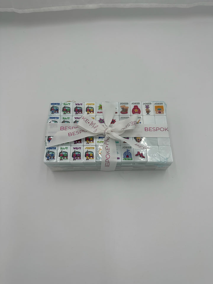 ODD LOTS - The Chalet Pearl Frosty White Travel Tiles (no box)