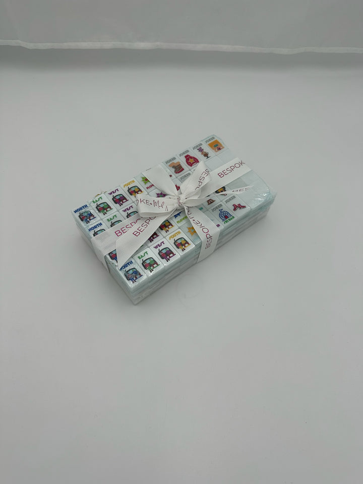 ODD LOTS - The Chalet Pearl Frosty White Travel Tiles (no box)