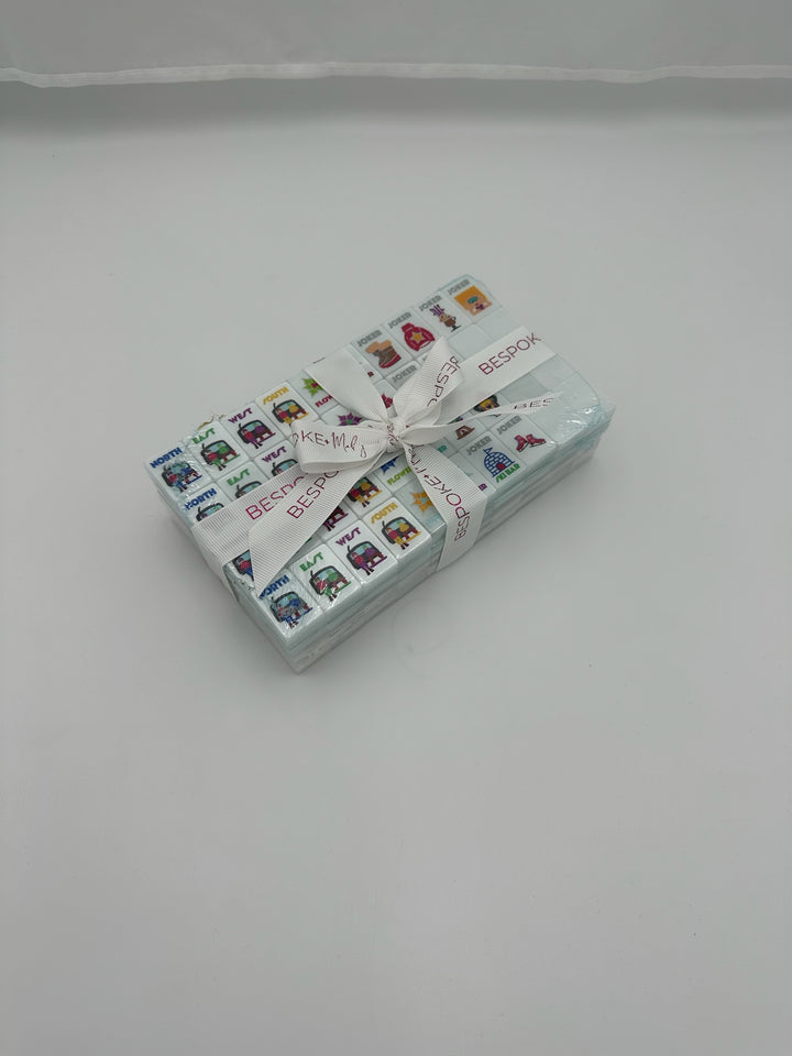 ODD LOTS - The Chalet Pearl Frosty White Travel Tiles (no box)