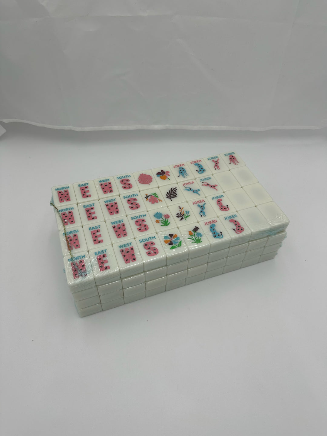 ODD LOTS - Mega Tiles - Springtime Safari Tiles - White (no box)