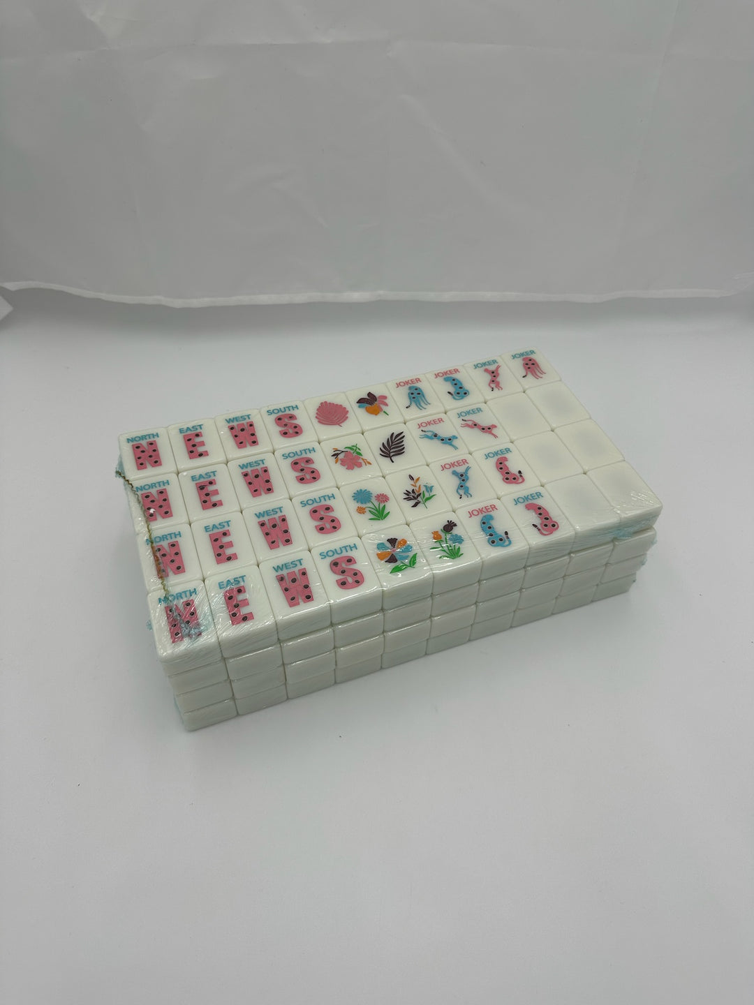ODD LOTS - Mega Tiles - Springtime Safari Tiles - White (no box)