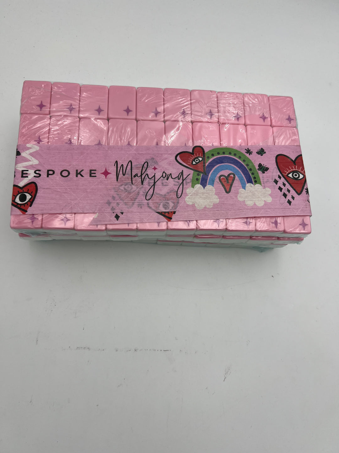 ODD LOTS LESS THAN PERFECT - POP DIVA TILES IN PETAL PINK XL MEGA - NO TILE BAG, NO BOX