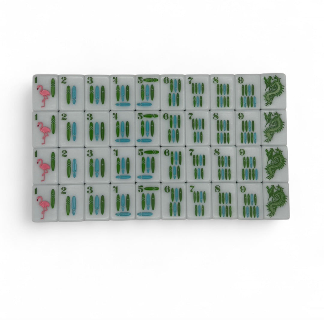 Bespoke X Gray Malin Beach Club Mahjong Tiles - Ocean Blue