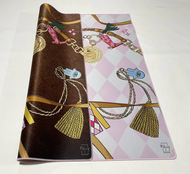 PREORDER - DOUBLE-SIDED MAT | Double the Fun/YEAR OF THE HORSE MAT - HARLEQUIN
