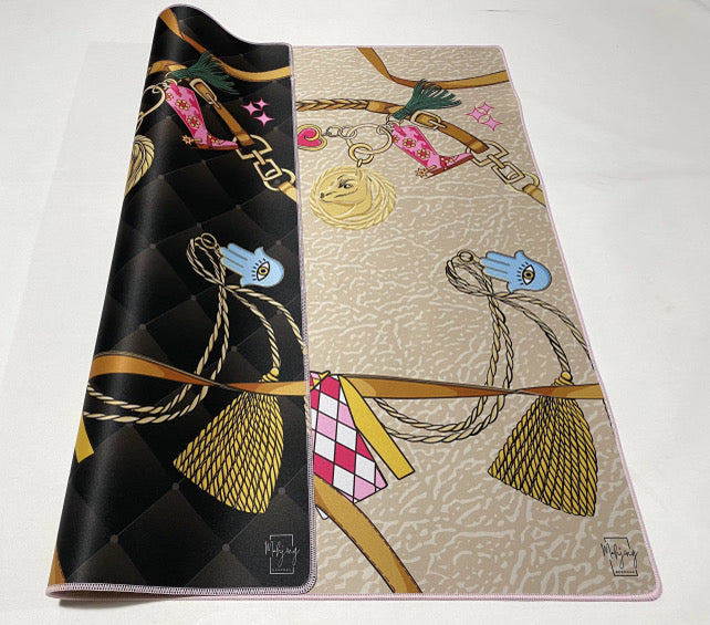 PREORDER - DOUBLE-SIDED MAT | Double the Fun/YEAR OF THE HORSE MAT - PLEATED