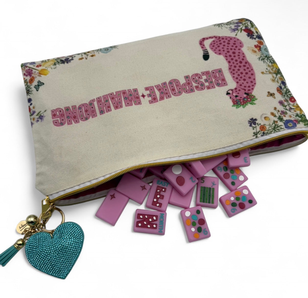 Springtime Safari Tile Bag - Traditional Size – Bespoke Mahjong