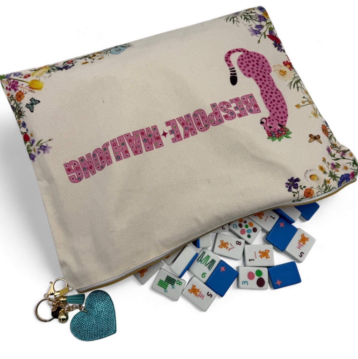 XL Springtime Safari Tile Bag - XL Mega Size – Bespoke Mahjong