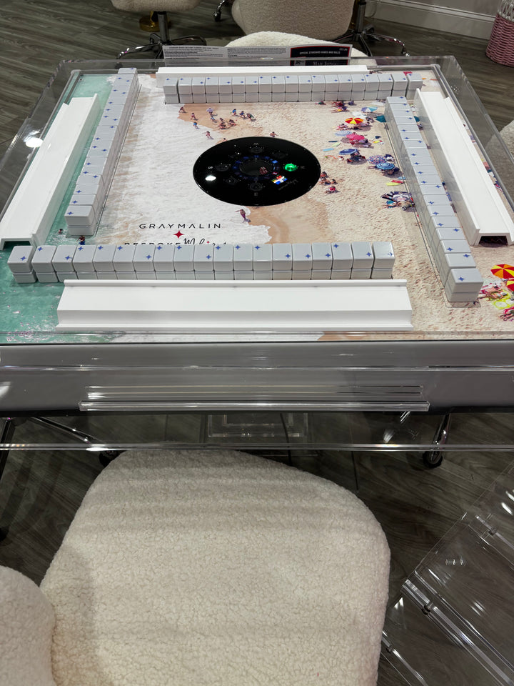 Bespoke Mahjong X Gray Malin Palm Beach All Acrylic Gray Malin Bundle - East Hampton