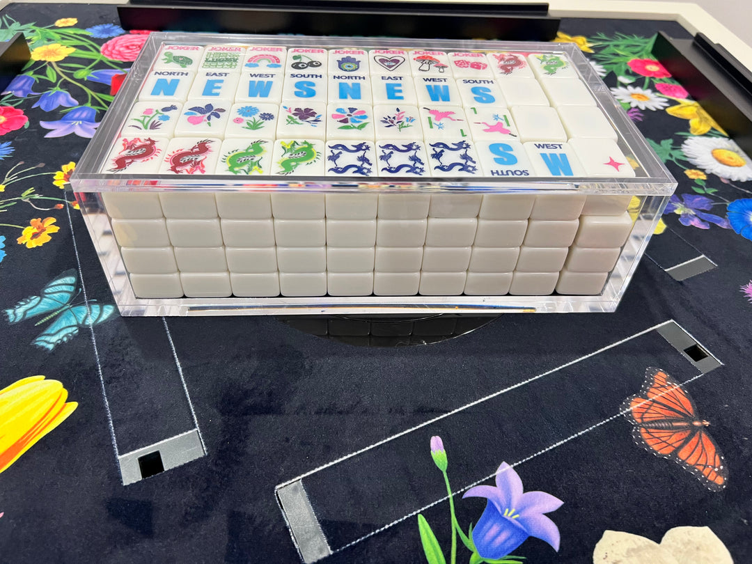 Chapter Tile Box Bespoke XL Mega Tiles Acrylic Box – Bespoke Mahjong