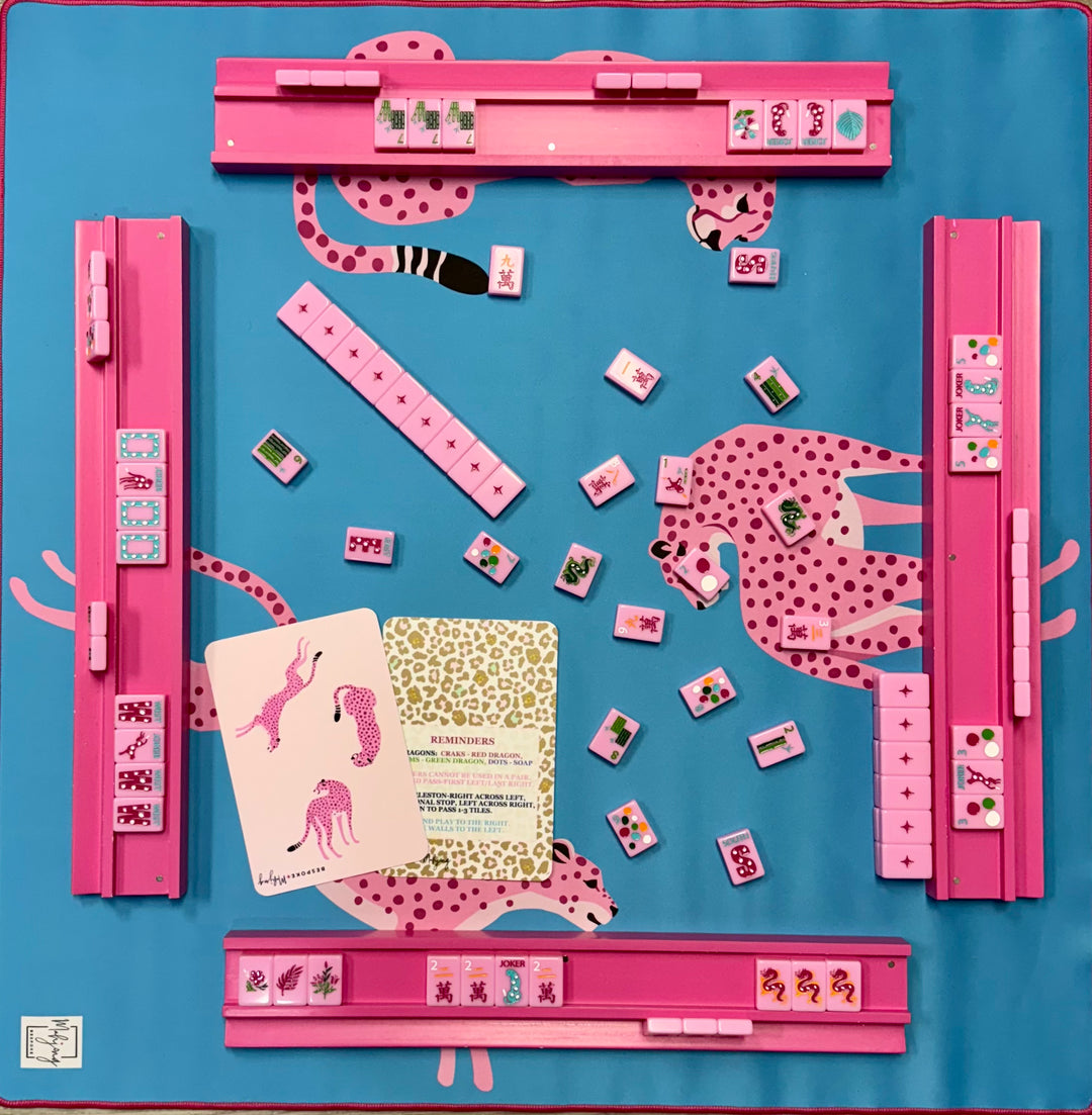 Springtime Safari - PETAL PINK – Bespoke Mahjong Springtime Safari - PETAL PINK – Bespoke Mahjong