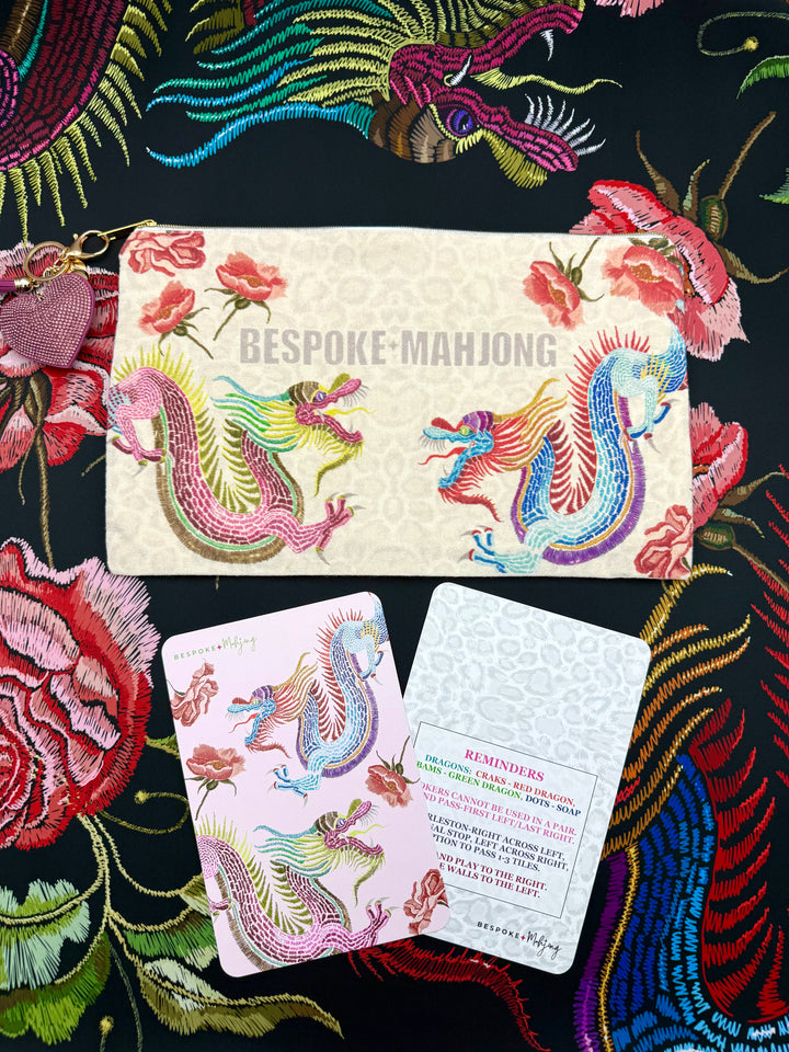 YEAR OF THE DRAGON MAT - BLACK