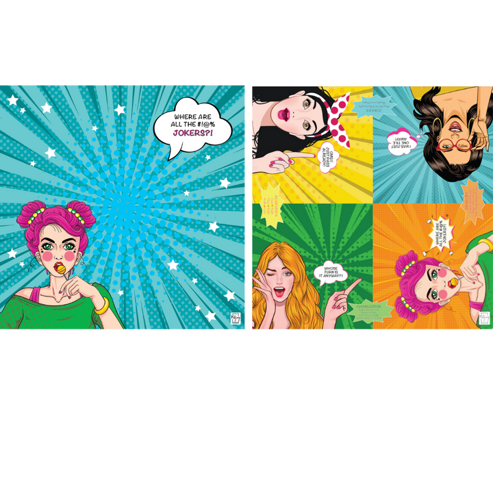 DOUBLE-SIDED MAT | Double the Fun/Girl Talk Mat