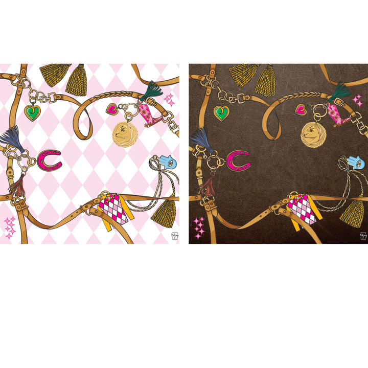 PREORDER - DOUBLE-SIDED MAT | Double the Fun/YEAR OF THE HORSE MAT - HARLEQUIN