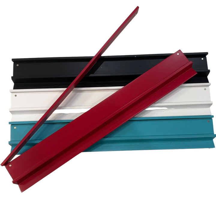 The Everything Rack V1.0, Set of 20” 4 racks with magnetic pushers - TURQUOISE AND BLACK