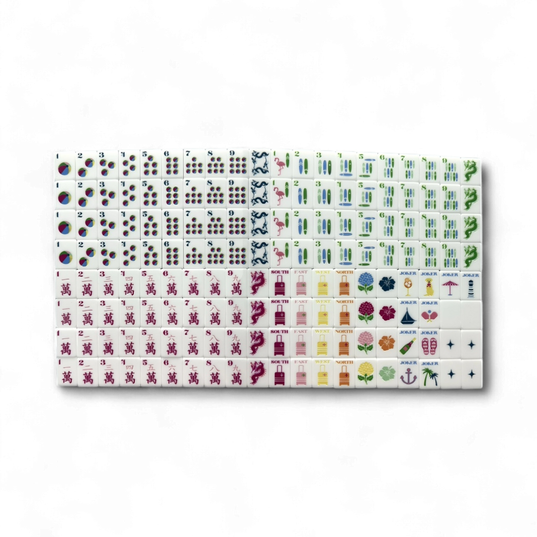 PREORDER - Bespoke Mahjong X Gray Malin Beach Club Mahjong Travel Kit