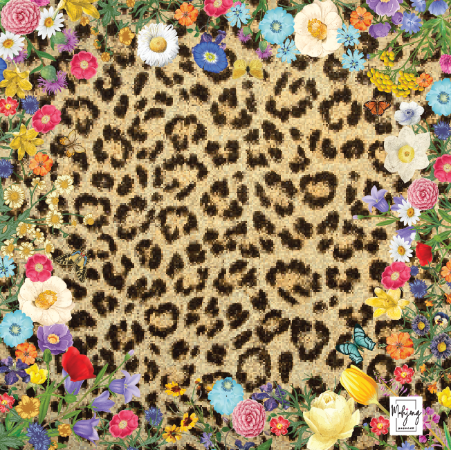 DOUBLE THE FUN / FLORAL MAT