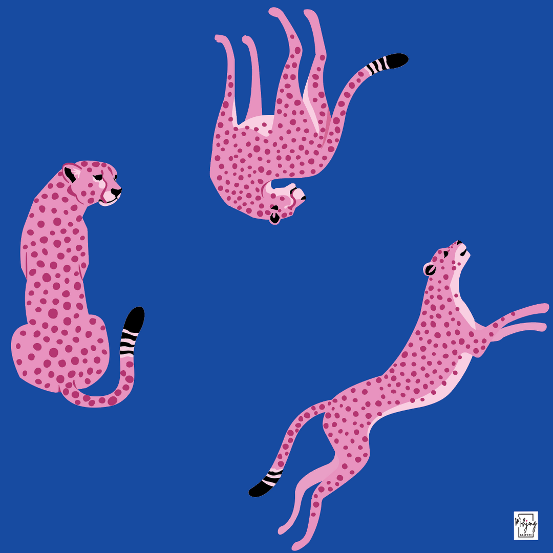 Springtime Safari Kit - Wild Pink Tiles