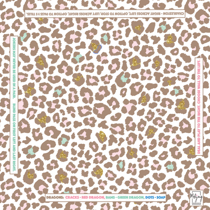 GLITTERY LEOPARD MAT PART DEUX