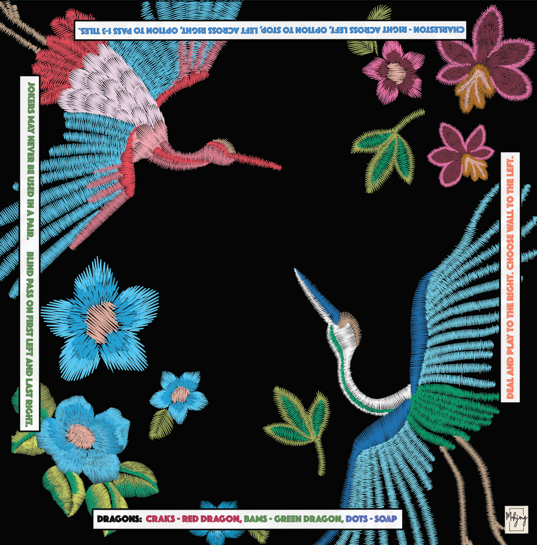 DOUBLE-SIDED MAT | Double the Fun/Cranes & Clouds Mat