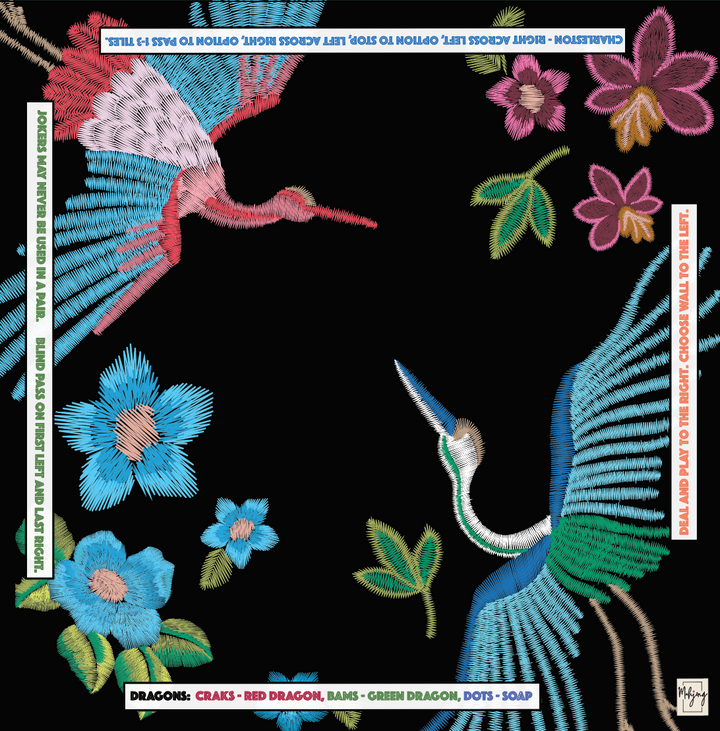 DOUBLE-SIDED MAT | Double the Fun/Cranes & Clouds Mat