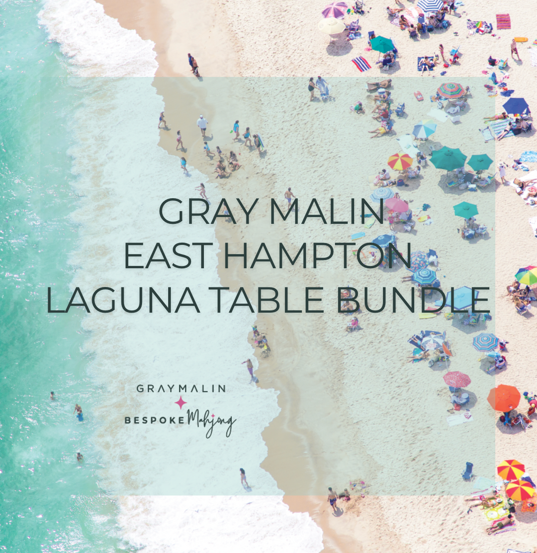 Bespoke Mahjong X Gray Malin Laguna Table Bundle - East Hampton