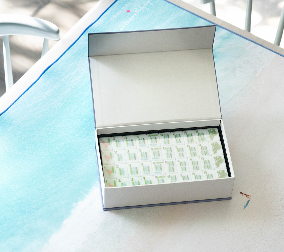 Bespoke Mahjong X Gray Malin Laguna Table Bundle - East Hampton