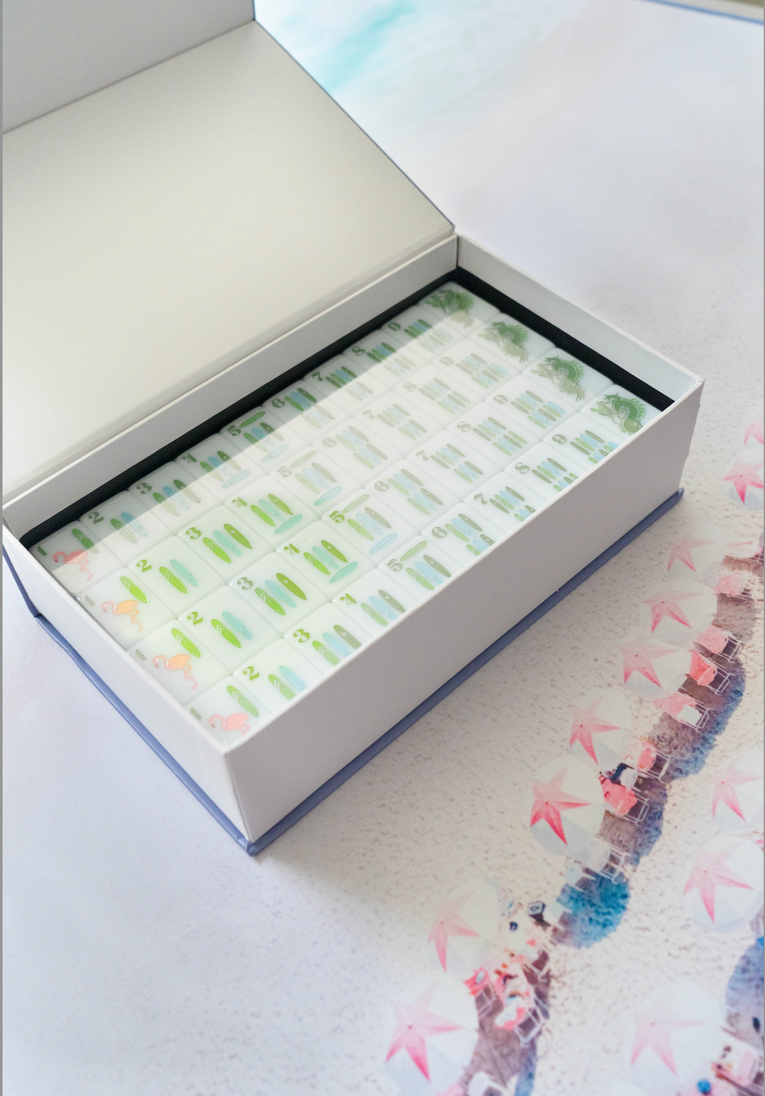 Bespoke Mahjong X Gray Malin Laguna Table Bundle - East Hampton