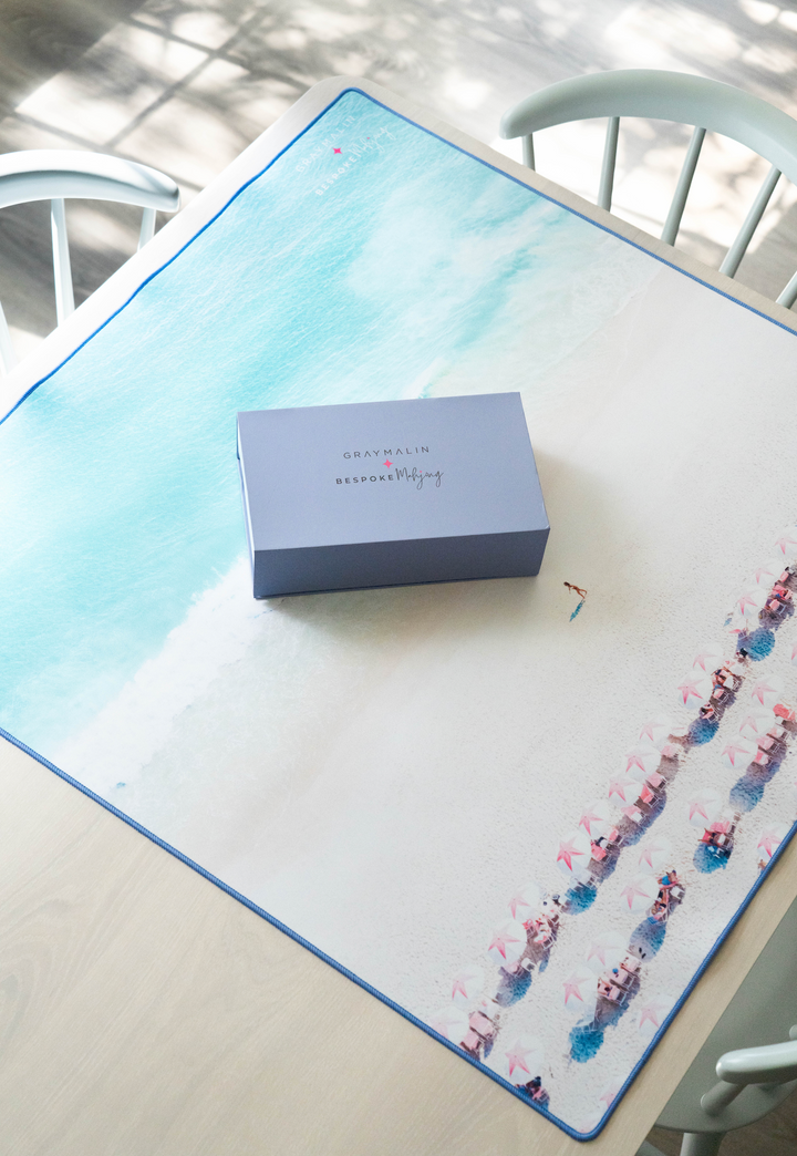 Bespoke Mahjong X Gray Malin Beach Club Mahjong Travel Kit *PREORDER