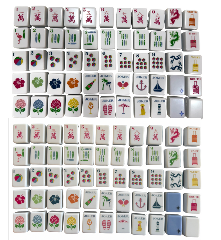 Bespoke Mahjong X Gray Malin Beach Club XL Mega Tiles Bundle