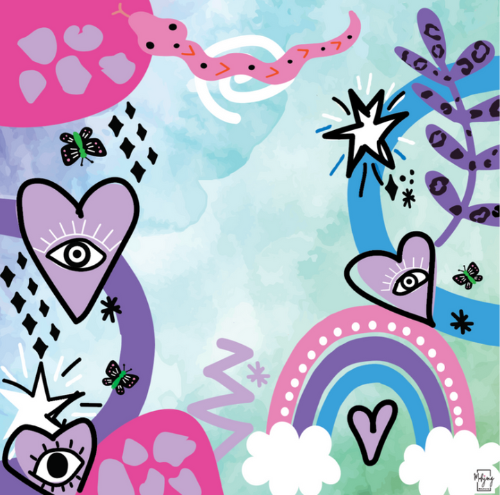 PREORDER - The Lucky Charms Kit - Lucky Lavender Gray Tiles