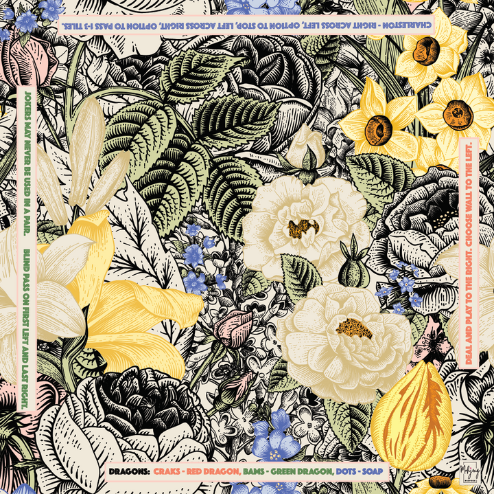 VINTAGE FLORAL MAT